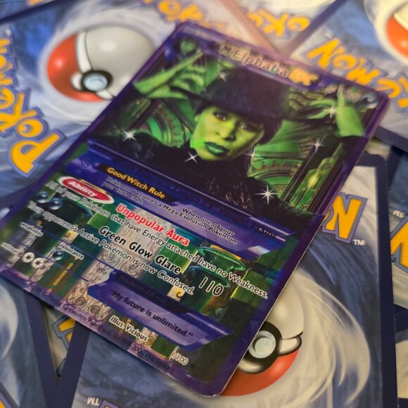 Elphaba Pokemon Card - Wicked - Picture 8 of 13